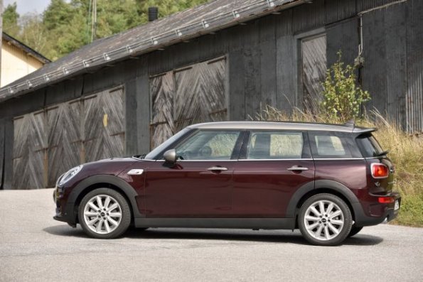 Silhouette des Mini Clubman 