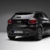 <p>Die Heckpartie des Mini Frozen Black Metallic</p>