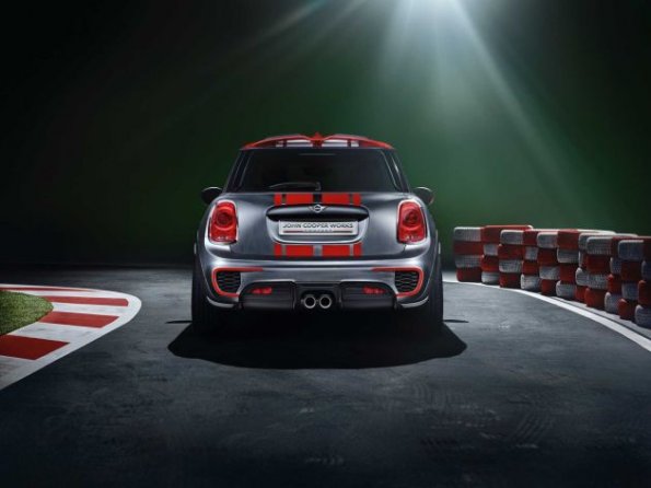 Die Heckpartie des Mini John Cooper Works Concept