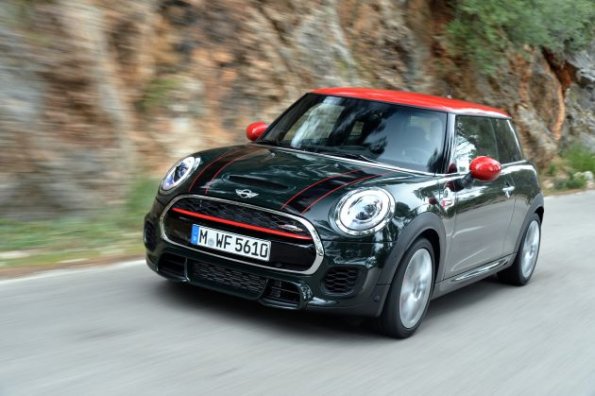 Frontansicht des Mini John Cooper Works