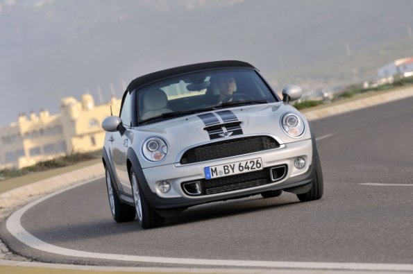 Die Frontpartie des Mini Roadster