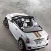 Das Stoffdach des Mini Roadster Concept nimmt hinter den beiden Fahrersitzen Platz