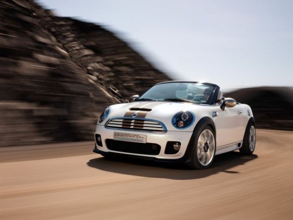 Frontansicht des Mini Roadster Concept