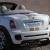 Heckansicht des Mini Roadster Concept