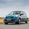 <p>Front- und Seitenpartie des Nissan Micra</p>