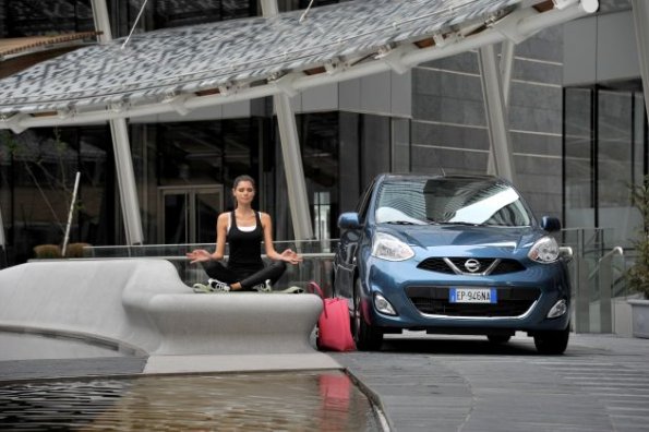 Impressionsaufnahme mit dem Nissan Micra