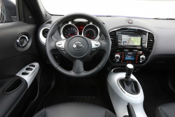 Das Cockpit im Nissan New Juke 