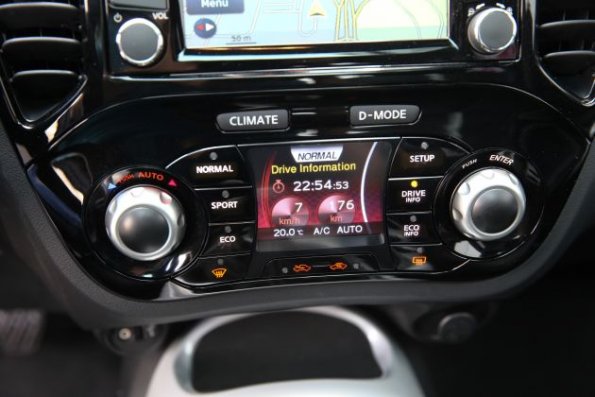 Detail aus dem Nissan New Juke 