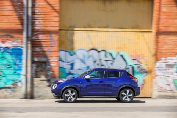 Seitenpartie des Nissan New Juke 