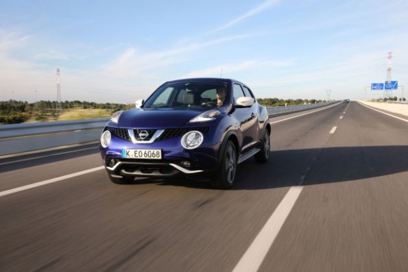 Frontansicht des Nissan New Juke 