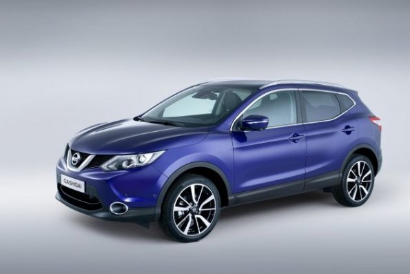 Frontpartie des Nissan Qashqai