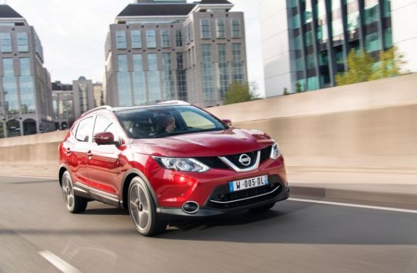 Fahrzeugfront des Nissan Qashqai