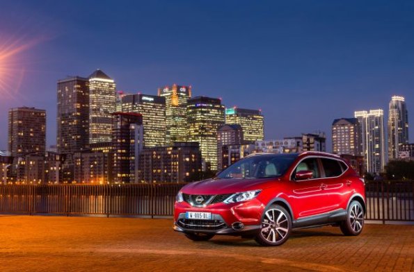 Die Frontpartie des Nissan Qashqai