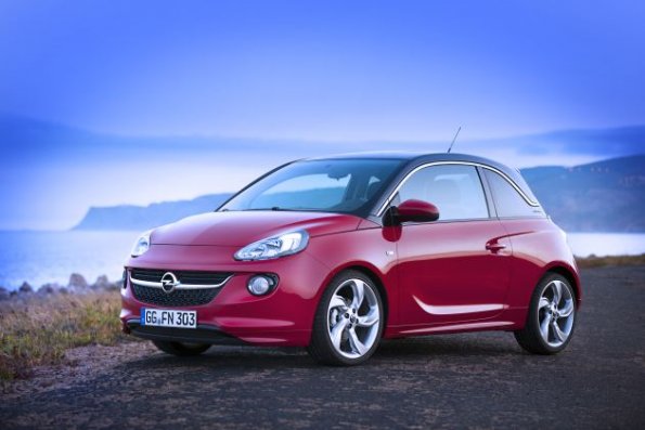 Die Frontpartie des Opel Adam