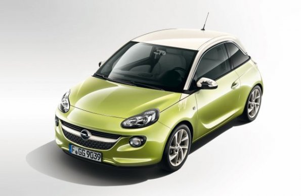 Die Frontpartie des Opel Adam