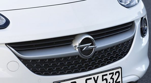 Detail am Opel Adam