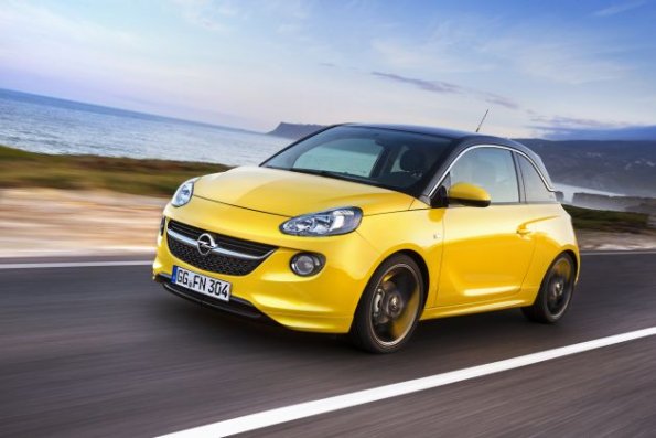 Die Frontpartie am Opel Adam