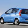 <p>Heck- und Seitenpartie des Opel Agila</p>