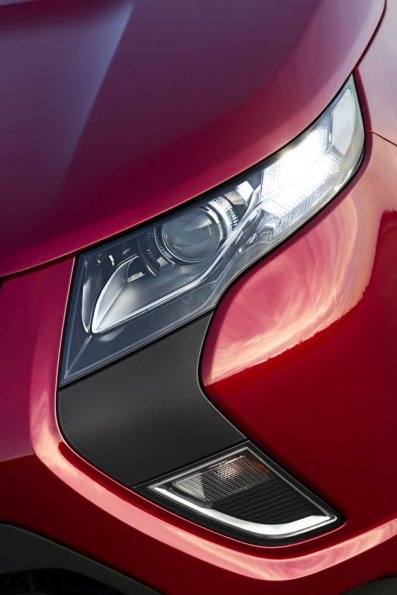 Detail am Opel Ampera