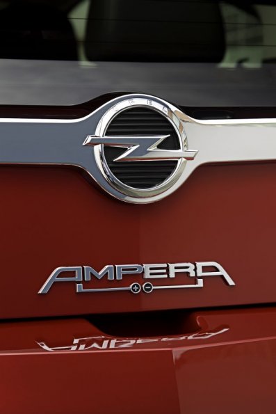 Detail am Opel Ampera