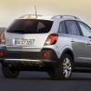 Heck- und Seitenansicht des Opel Antara