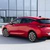 Heck- und Seitenpartie des Opel Astra