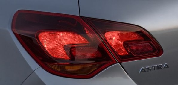 Detail am Opel Astra