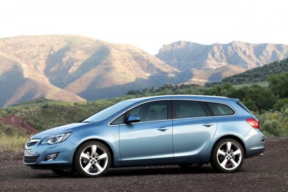 Das Profil des Opel Astra Sports Tourer