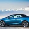 <p>Der Opel Cascada im Profil mit geschlossenem Verdeck</p>