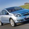 Front-Seiten-Ansicht des Opel Corsa-Ecoflex