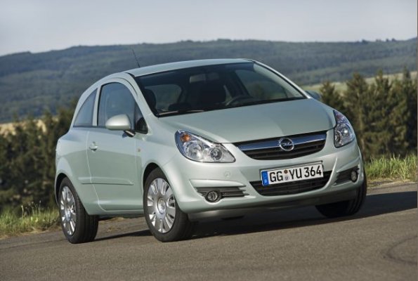 Frontansicht des  Opel Corsa-Ecoflex