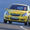 Die Frontansicht des Opel Corsa ist durch das Facelift nicht ber&uuml;hrt worden