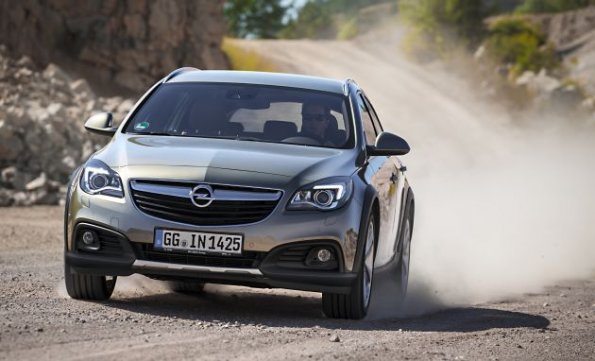 Das Gesicht des Opel Insignia Country Tourer