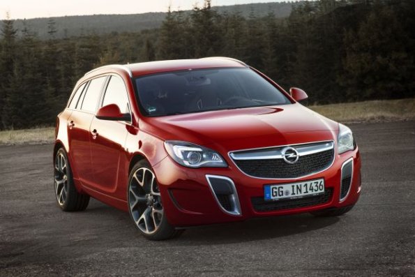 Frontpartie am Opel Insignia OPC