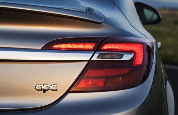 Detailaufnahme am Opel Insignia OPC