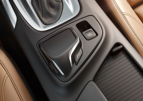 Detailaufnahme aus dem Opel Insignia Viertürer