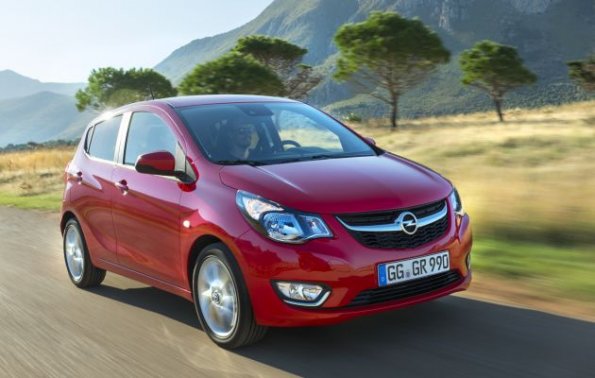 Frontpartie des Opel Karl