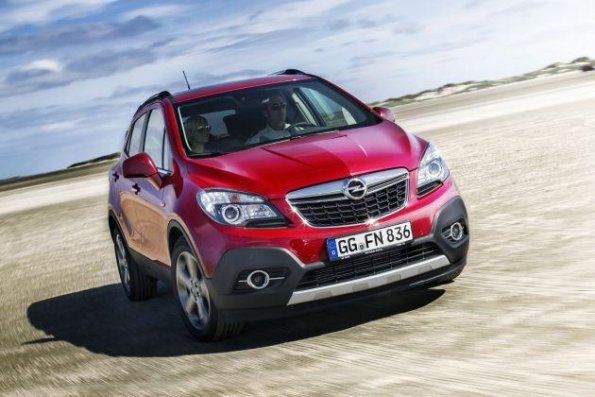 Frontpartie des Opel Mokka