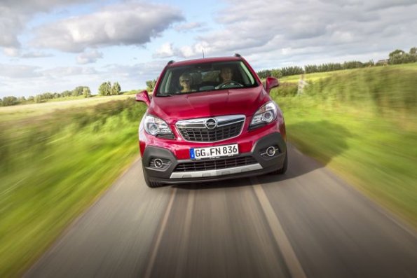 Frontansicht des Opel Mokka