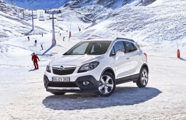 Die Frontpartie des Opel Mokka