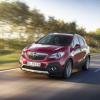 Front- und Seitenpartie des Opel Mokka