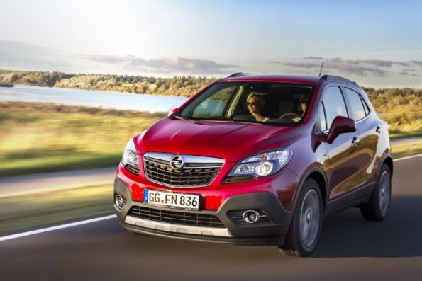 Der Frontbereich des Opel Mokka