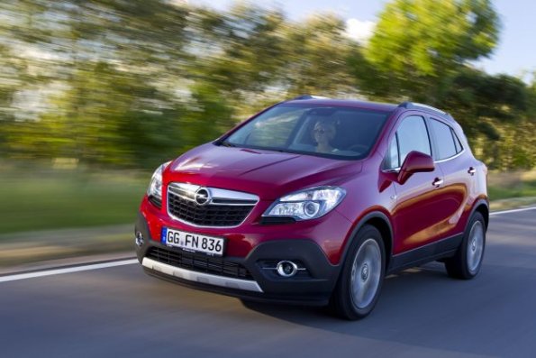 Die Frontpartie am Opel Mokka