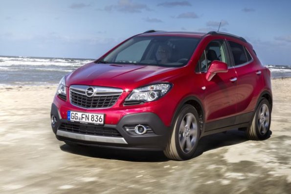 Die Frontpartie des Opel Mokka