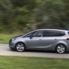 <p>Die Seitenansicht des Opel Zafira Tourer</p>