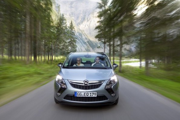 Das Gesicht des Opel Zafira Tourer