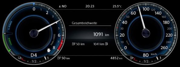 Detail aus dem Passat Variant GTE