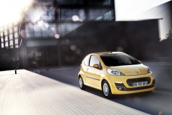 Standbild des Peugeot 107