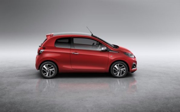 Die Silhouette des Peugeot 108