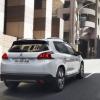 Die Heckpartie des Peugeot 2008